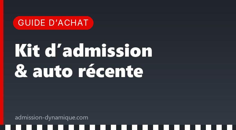 Kit d’admission sur une voiture récente ou hybride : bonne ou fausse idée ?