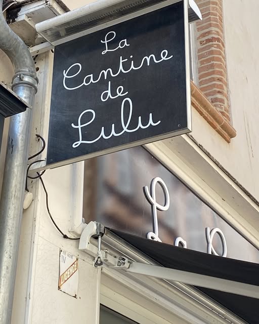 Enseigne extérieure La Cantine de Lulu